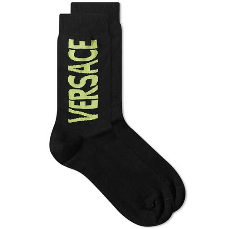 versace men's socks